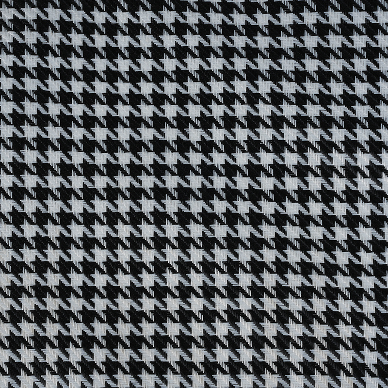 ผ้าลินินโพลีเอสเตอร์ลาย Houndstooth