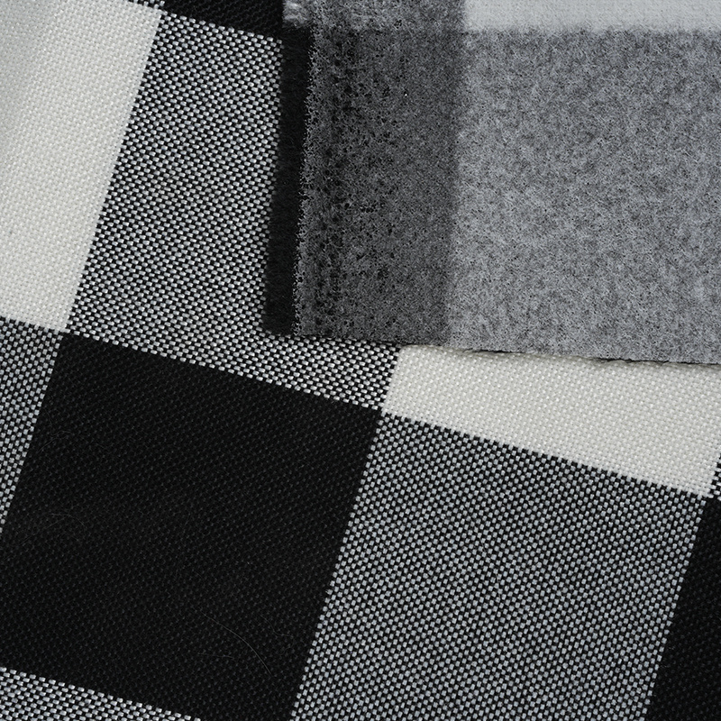 10*10 ผ้าลินินโพลีเอสเตอร์ลายสก๊อต